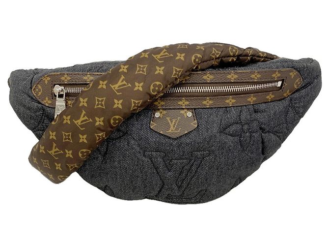 Bolsa Sling Louis Vuitton M26542 Marrom Azul marinho