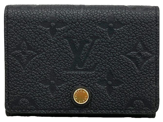 Porte-cartes de visite Louis Vuitton Noir