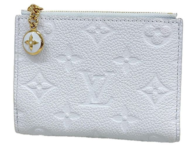 Louis Vuitton Monogram Empreinte Portefeuille Lisa Wallet Blue