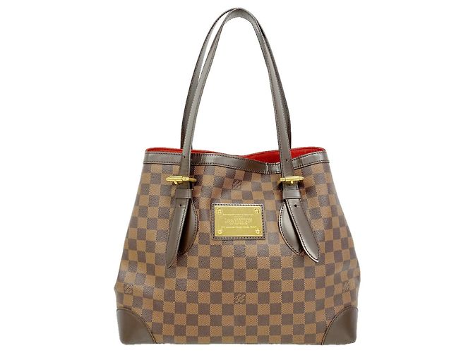 Sac Cabas Louis Vuitton Damier Hampstead MM Damier ebène