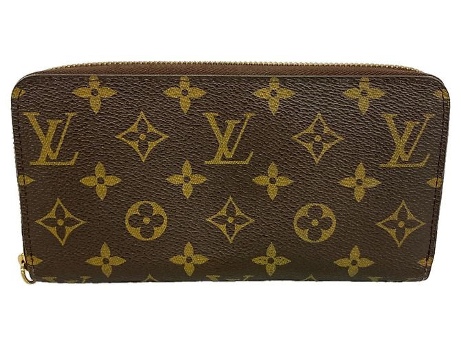 Portafoglio Zippy Monogram Louis Vuitton Marrone