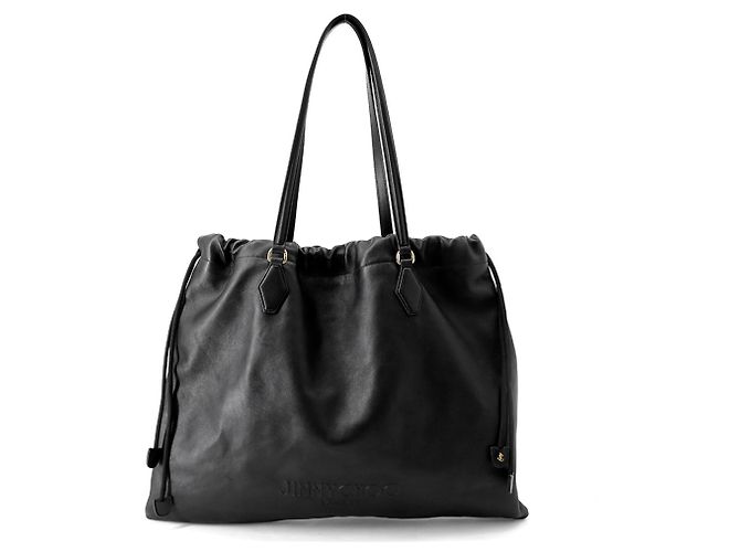 Borsa a tracolla Jimmy Choo in pelle nera Nero