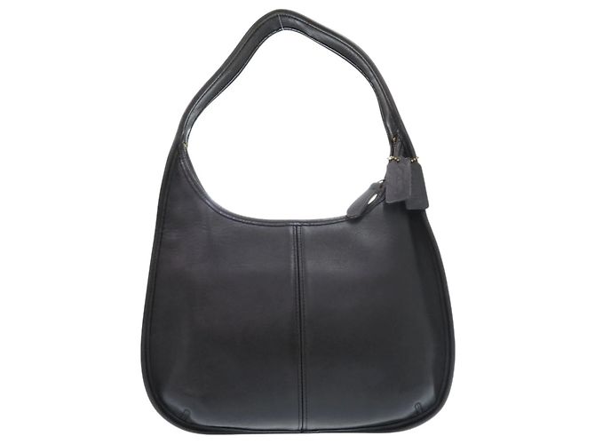 Borsa a tracolla Coach in pelle nera Nero