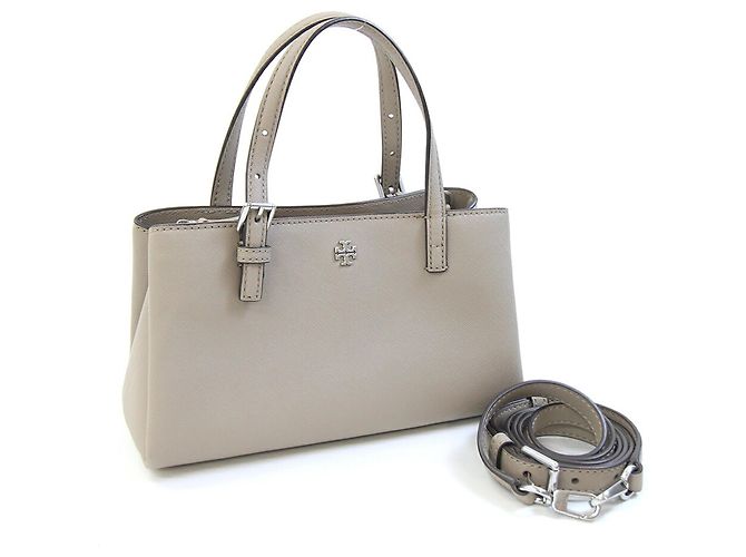 Bolsa Tory Burch Emerson Cinza