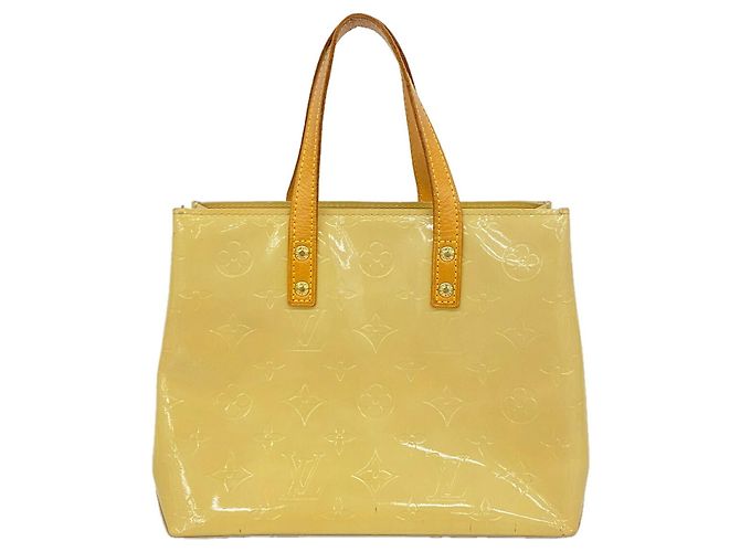Borsa Louis Vuitton Vernis Lead PM Beige