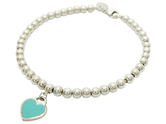 Autre Marque Bracciale con ciondolo Return to Heart Tiffany & Co. Blu