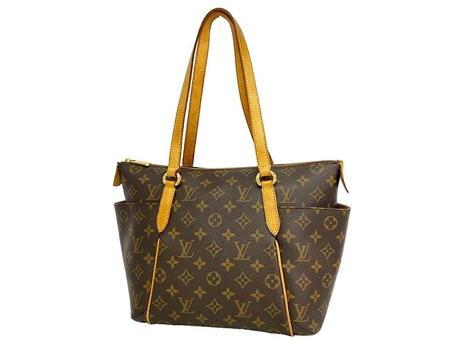 Borsa Tote Louis Vuitton Monogram Totally PM Marrone