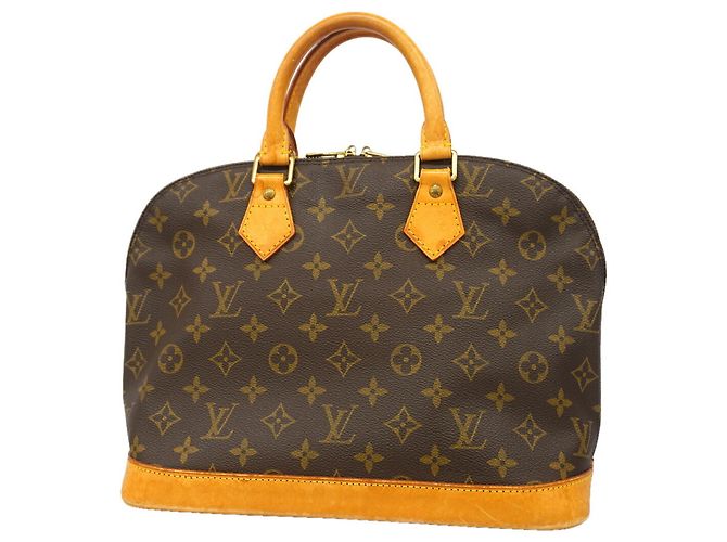 Bolsa Louis Vuitton Alma Monogram Marrom