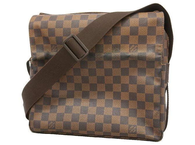 Borsa a tracolla Louis Vuitton Damier Naviglio Damier ebene