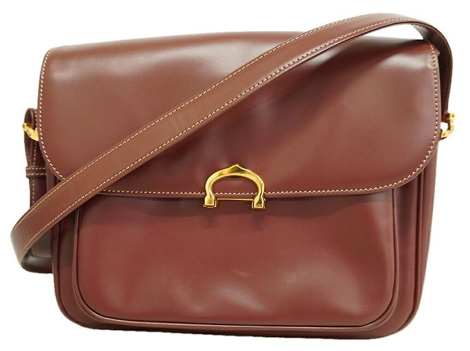 Borsa a tracolla Cartier Must Bordò