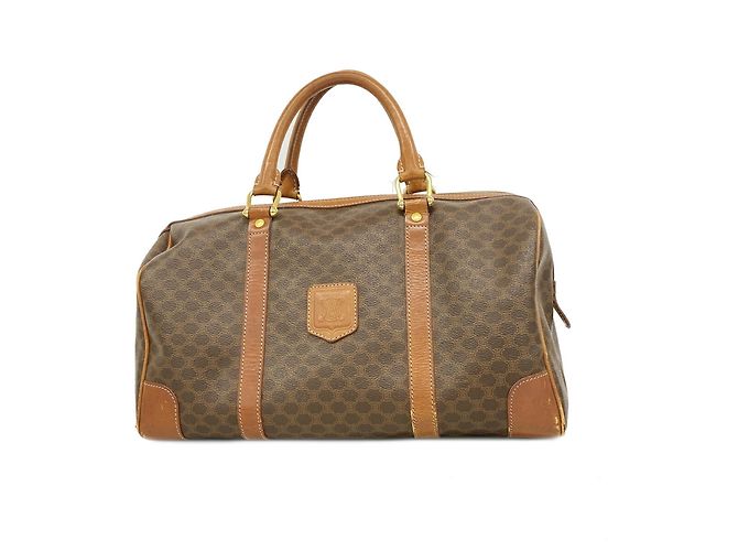 Céline Borsa Celine Macadam Brown da donna Marrone