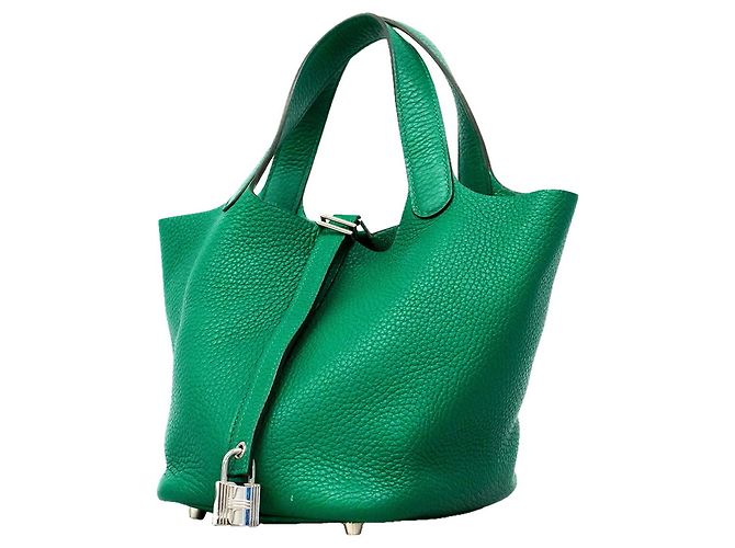 Hermès Borsa Hermes Picotin Lock PM Verde