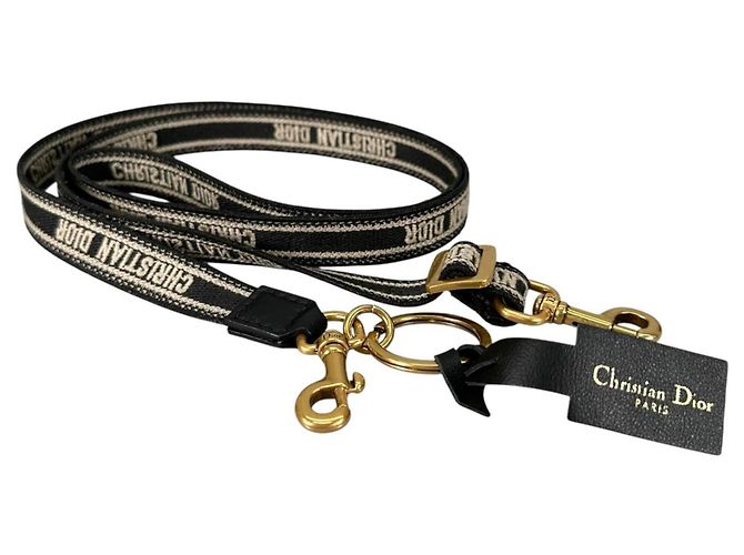 Christian Dior Logo Micro Shoulder Strap Black