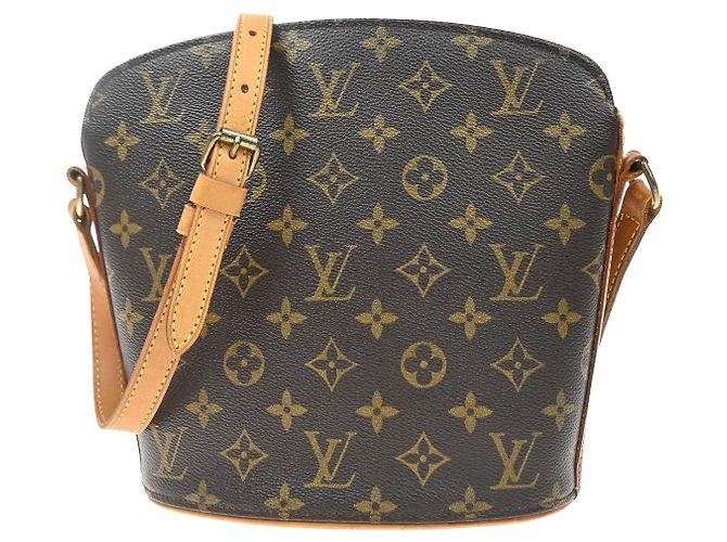 Louis Vuitton Drouot Monogram Canvas Marron