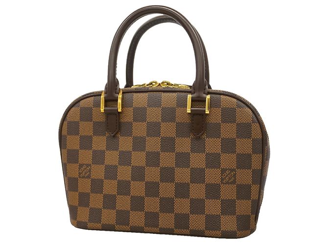 Sac à main Louis Vuitton Damier Salia Mini Damier ebène