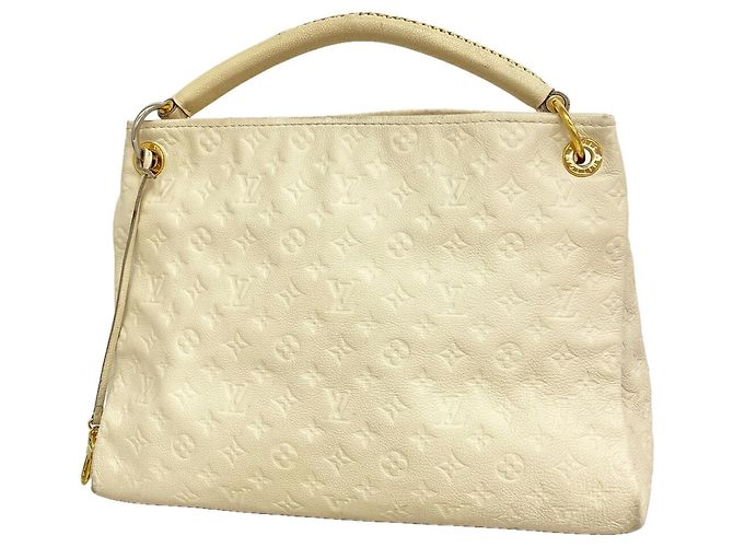 Bolsa de Ombro Louis Vuitton Monogram Empreinte Artsy MM Branco