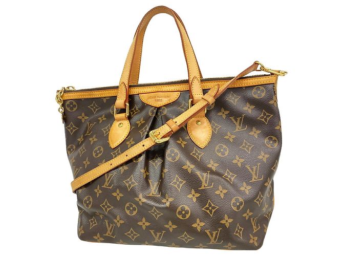 Bolsa Louis Vuitton Monogram Palermo PM Marrom
