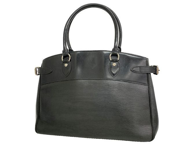Sac à main Louis Vuitton Epi Passy GM Noir