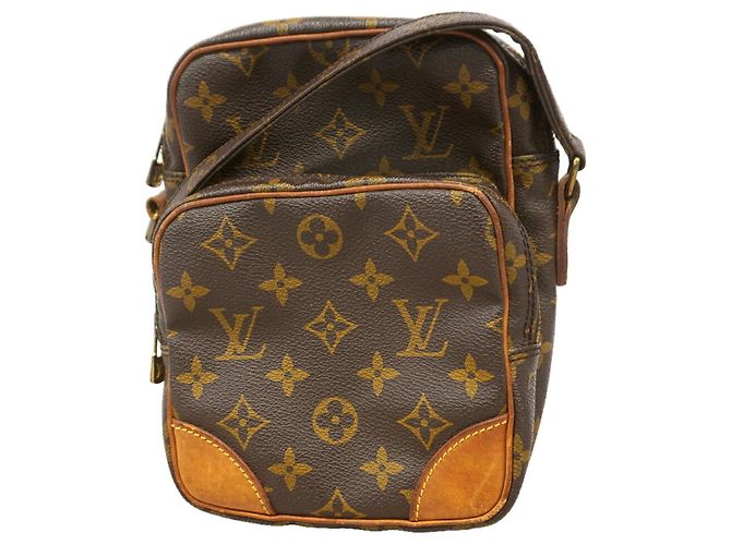 Bolsa de Ombro Louis Vuitton Monogram Amazon Marrom
