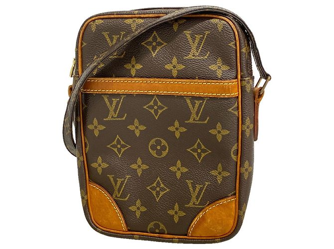 Louis Vuitton Monogram Danube Schultertasche Braun