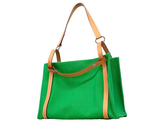 Hermès Bolsa de Ombro Hermes Cavalicole em Green Verde