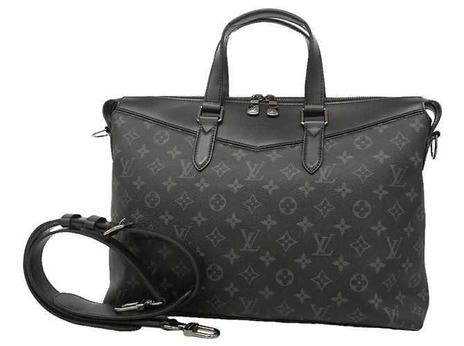 Louis Vuitton Monogram Eclipse Explorer Tasche Schwarz