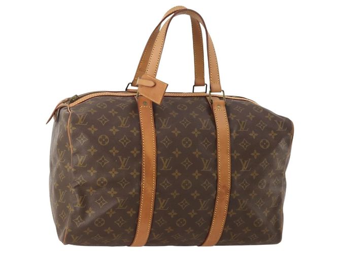 Louis Vuitton Sac Souple Monogram Canvas 45 Marron
