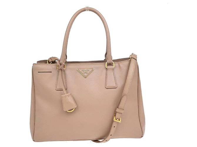 Prada Gardener's Saffiano Leather Medium Pink