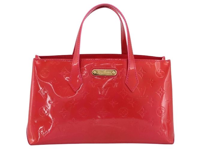 Louis Vuitton Wilshire Monogram Vernis PM Rosa