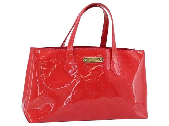 Louis Vuitton Wilshire Monogram Vernis PM Rosa