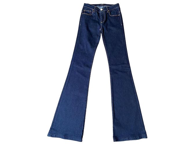 Vaqueros Pinko Cassidy Flare Superstretch Denim Azul oscuro