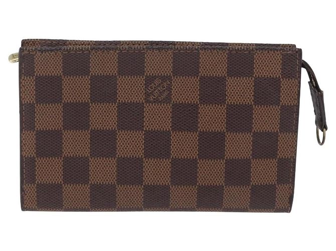 Necessaire Louis Vuitton Damier 15 Marrom