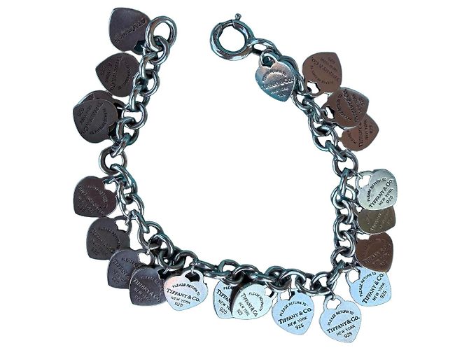 Tiffany & Co. Bracciale Return to Tiffany Multi-Heart Silver hardware