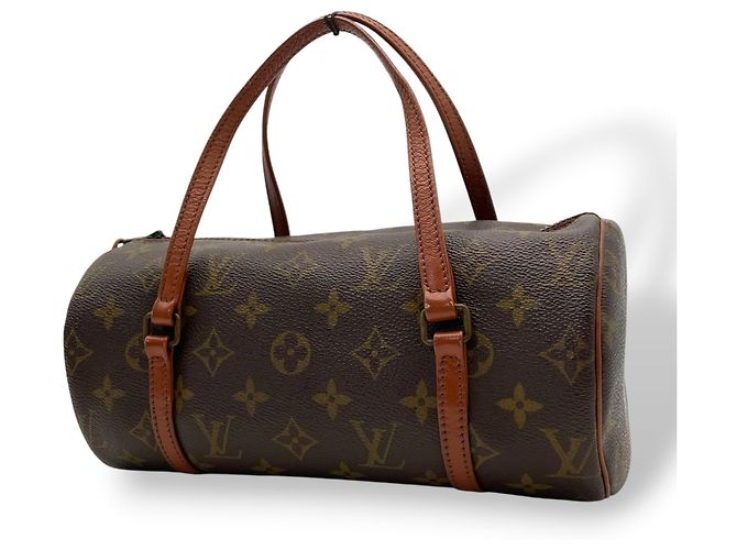 Sac à main Louis Vuitton Papillon 26 Monogram Marron Monogramme