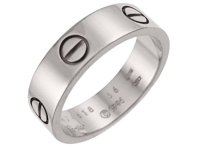 Anillo Cartier Love en oro blanco