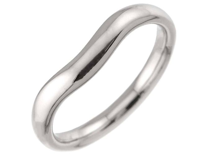 Autre Marque Tiffany & Co. Curved Band Ring aus Platin