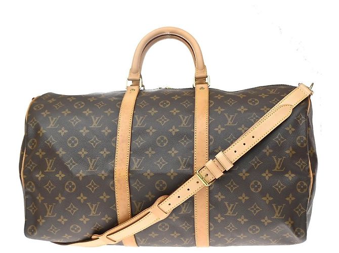 Louis Vuitton Keepall Monogram Multicolor 50 Marron