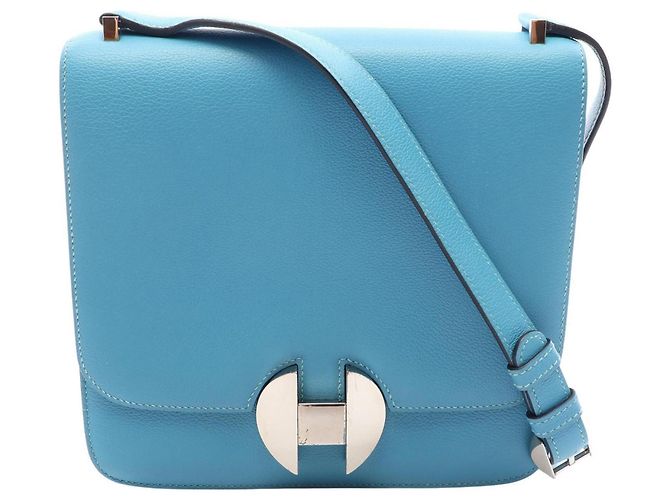Hermès Hermes Sac 2002 20 Shoulder Bag Blu