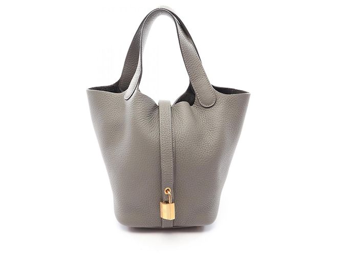 Hermès Sac à main Hermes Picotin Lock PM Marron