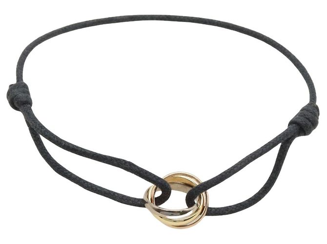 Bracciale Cartier Trinity Cord Argento D'oro