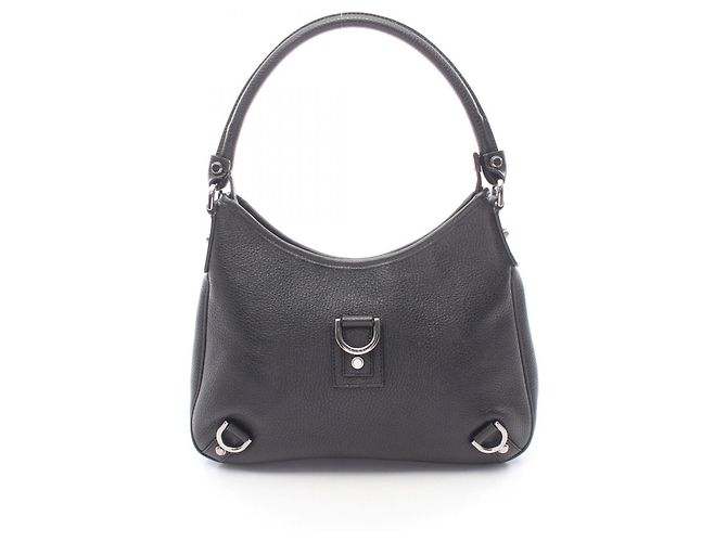 Borsa a tracolla Gucci Abbey in pelle nera Nero