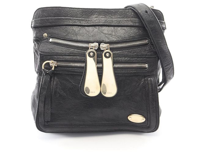 Bolsa de Ombro Chloé Chloe Bay Preto