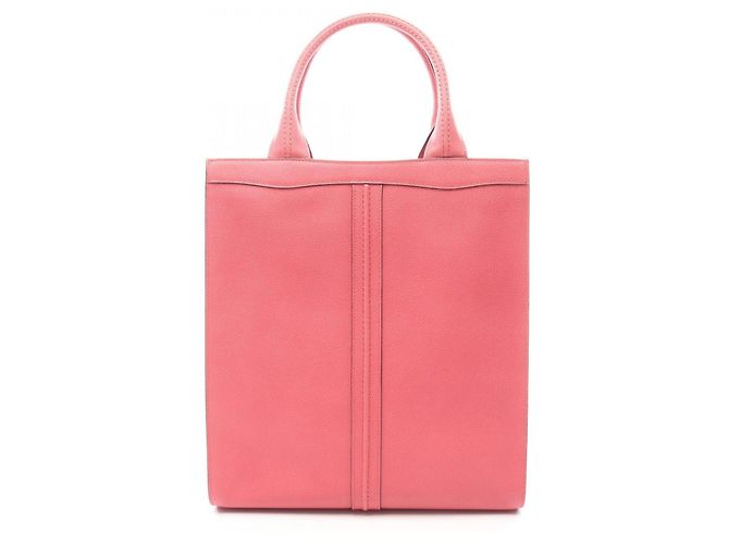 Sac à main Valextra Punch Tote Bag Rose
