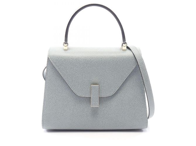Borsa a mano 2-Way Mini Iside Valextra Blu