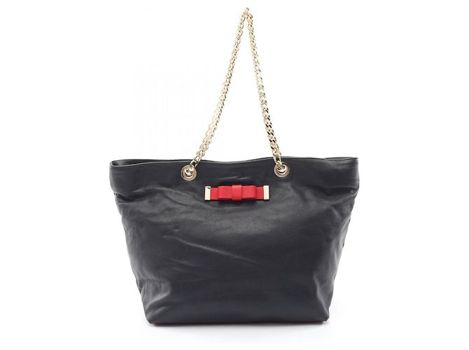 Borsa a tracolla Valentino Ribbon Rosso Blu navy