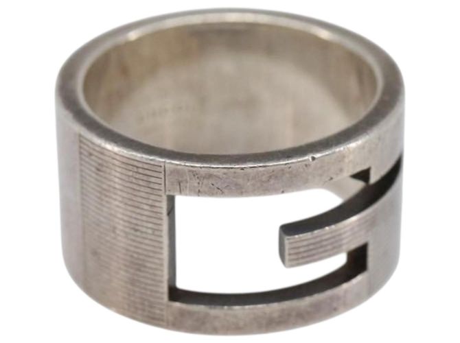 Anillo GUCCI Ag925 Silver Auth ar14264 Plata