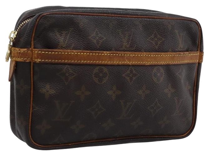 Borsa a pochette LOUIS VUITTON Monogram Compiegne 23 M51847 LV Auth 204446 Monogramma