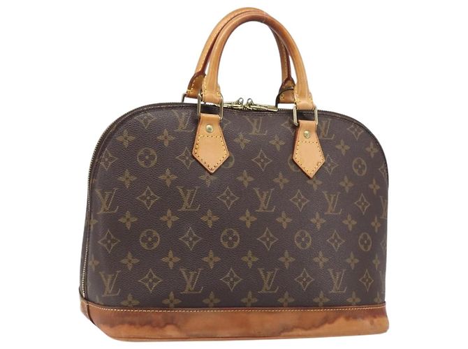 Sac à main LOUIS VUITTON Monogram Alma M51130 LV Auth BA15537 Monogramme