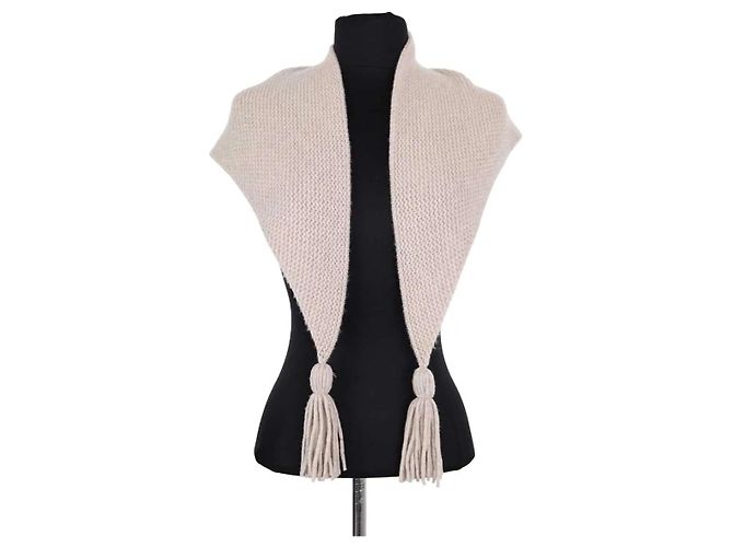 Autre Marque Bufanda Kujten de cachemira gris