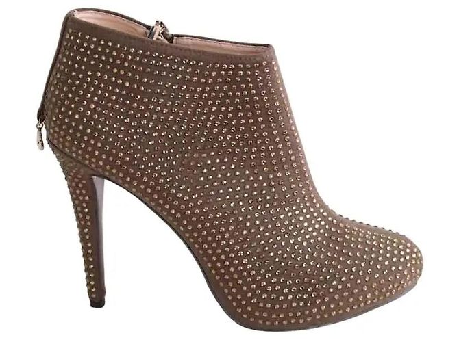Bottines Liu.Jo en daim marron Taille 39